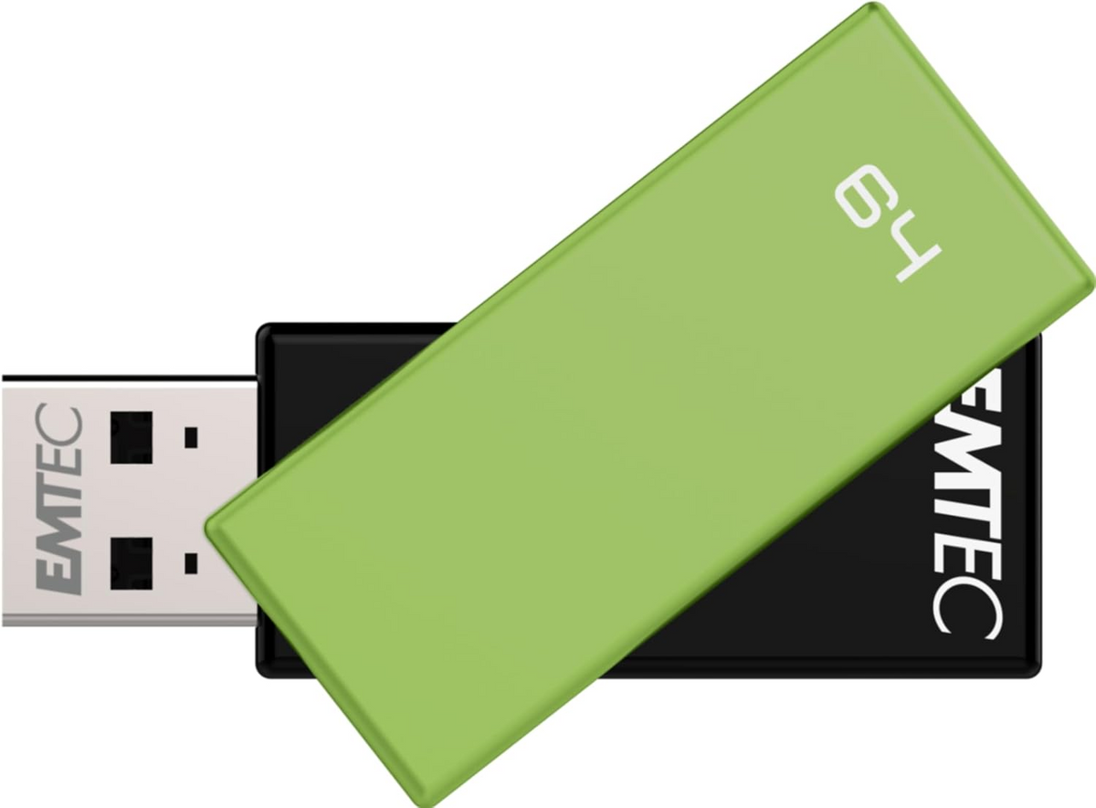 Ekstern USB-A Hukommelse Emtec C350 Brick, 64Gb ECMMD64GC352