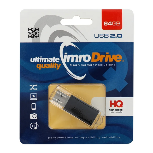 Ekstern USB-A Hukommelse Imro, 64Gb