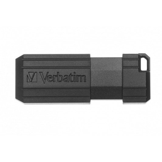 Ekstern hukommelse USB-A Verbatim PenDrive Pinstripe, 128Gb