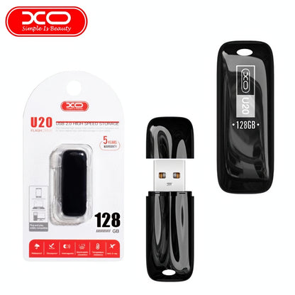 Eksternt USB-A XO Design U20-hukommelsesdrev, 128GB