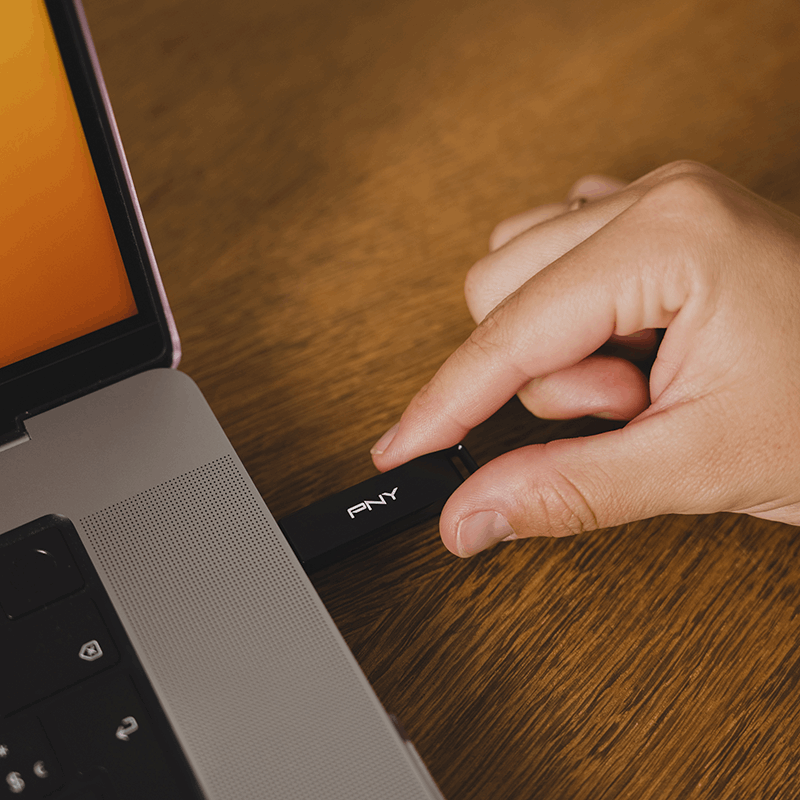 Ekstern USB-C Hukommelse PNY Elite X, 64Gb P-FDI64GELTXC-GE