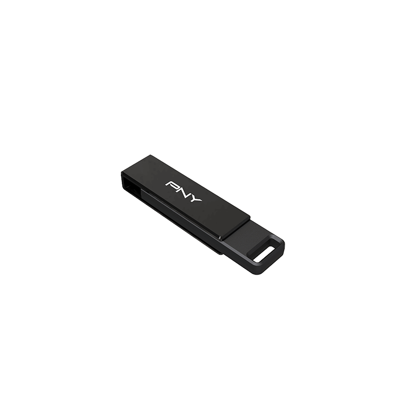 Ekstern USB-C Hukommelse PNY Elite X, 64Gb P-FDI64GELTXC-GE