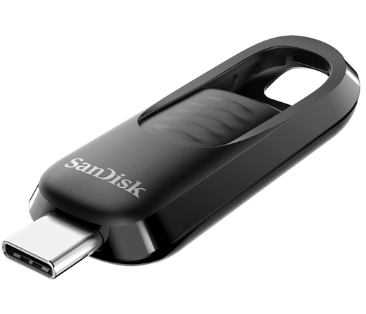 Ekstern USB-C hukommelse SanDisk Ultra Slider, 256Gb SDCZ480-256G-G46