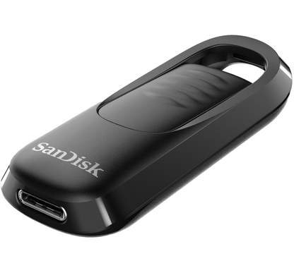 Ekstern USB-C Hukommelse SanDisk Ultra Slider, 64Gb SDCZ480-064G-G46