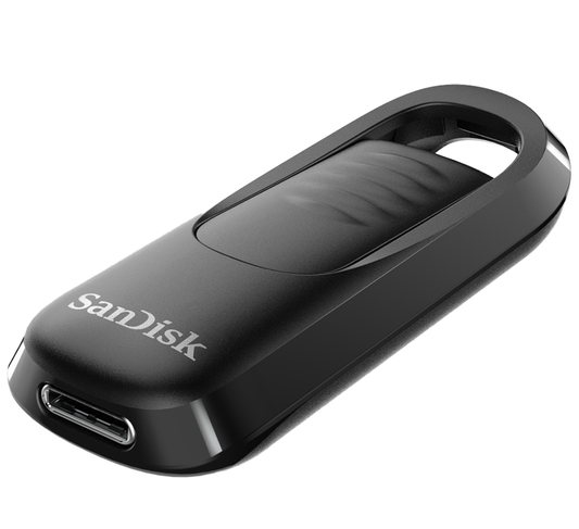 Ekstern USB-C hukommelse SanDisk Ultra Slider, 256Gb SDCZ480-256G-G46