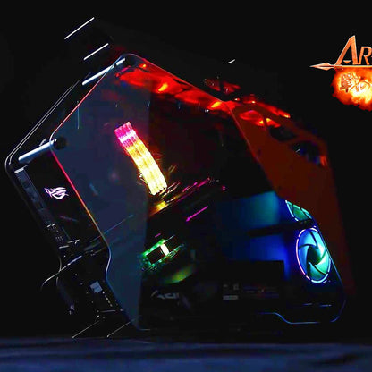 RAM-hukommelse Dato Ares Armor, DDR4, RGB, 8GB, 3200Mhz, CL16, Sort