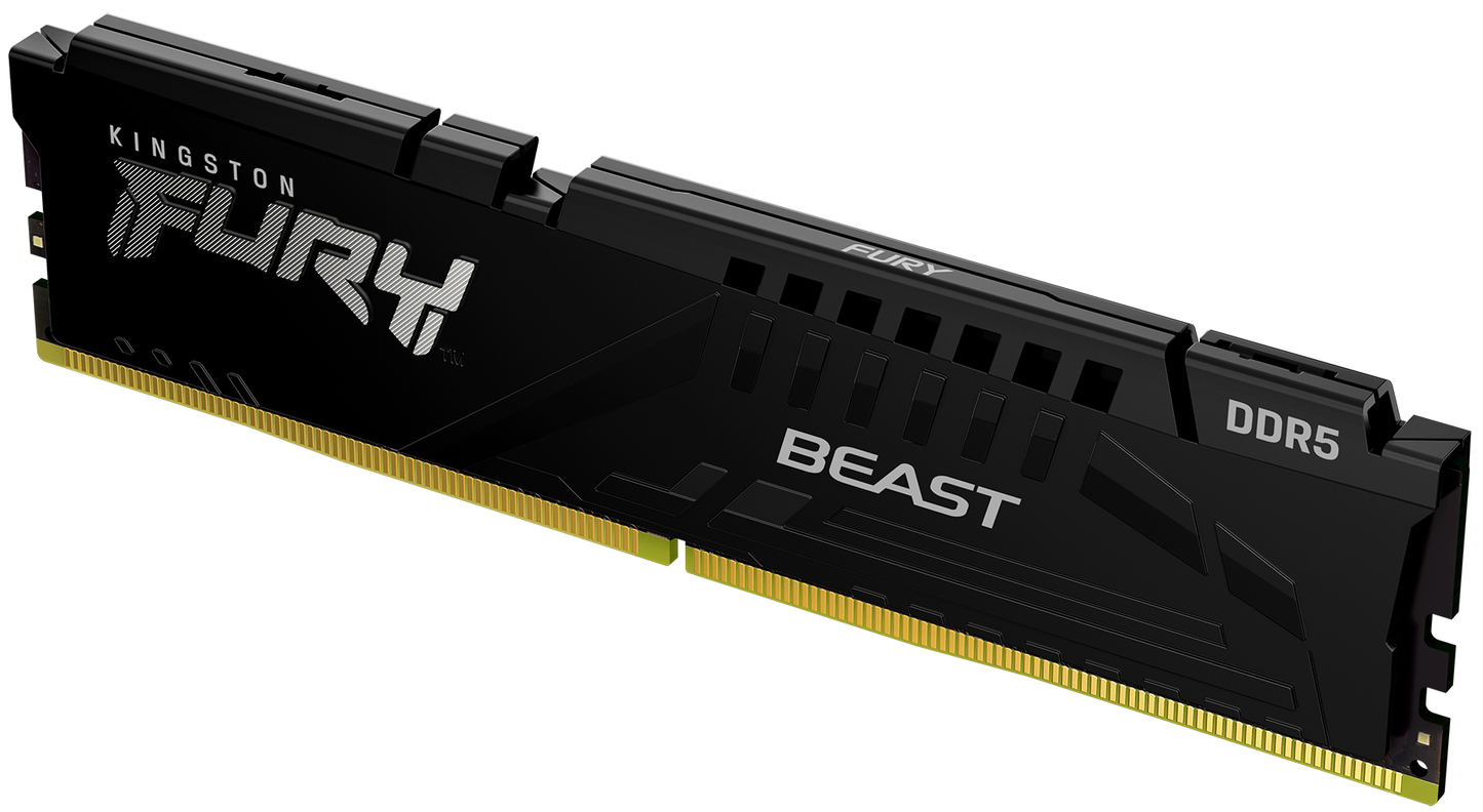 Kingston Fury Beast RAM, DDR5, 8GB, 5600Mhz, Genåbnet KF556C40BB-8