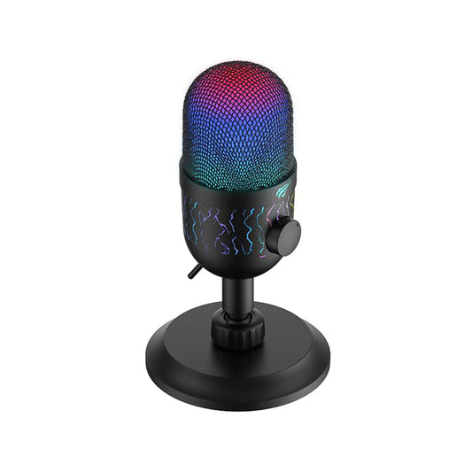 HAVIT GK52 Gaming Microphone, RGB, USB-A, 1.8m, Black