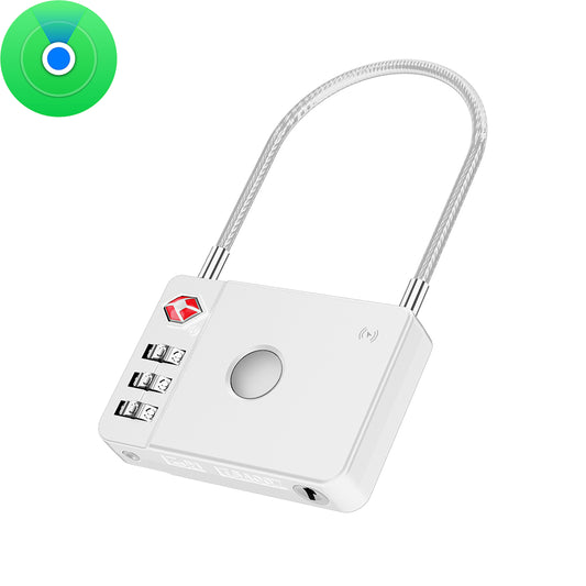 MiLi SmartTag MiLock Luggage til iOS-serien, Hvid HD-P16-L