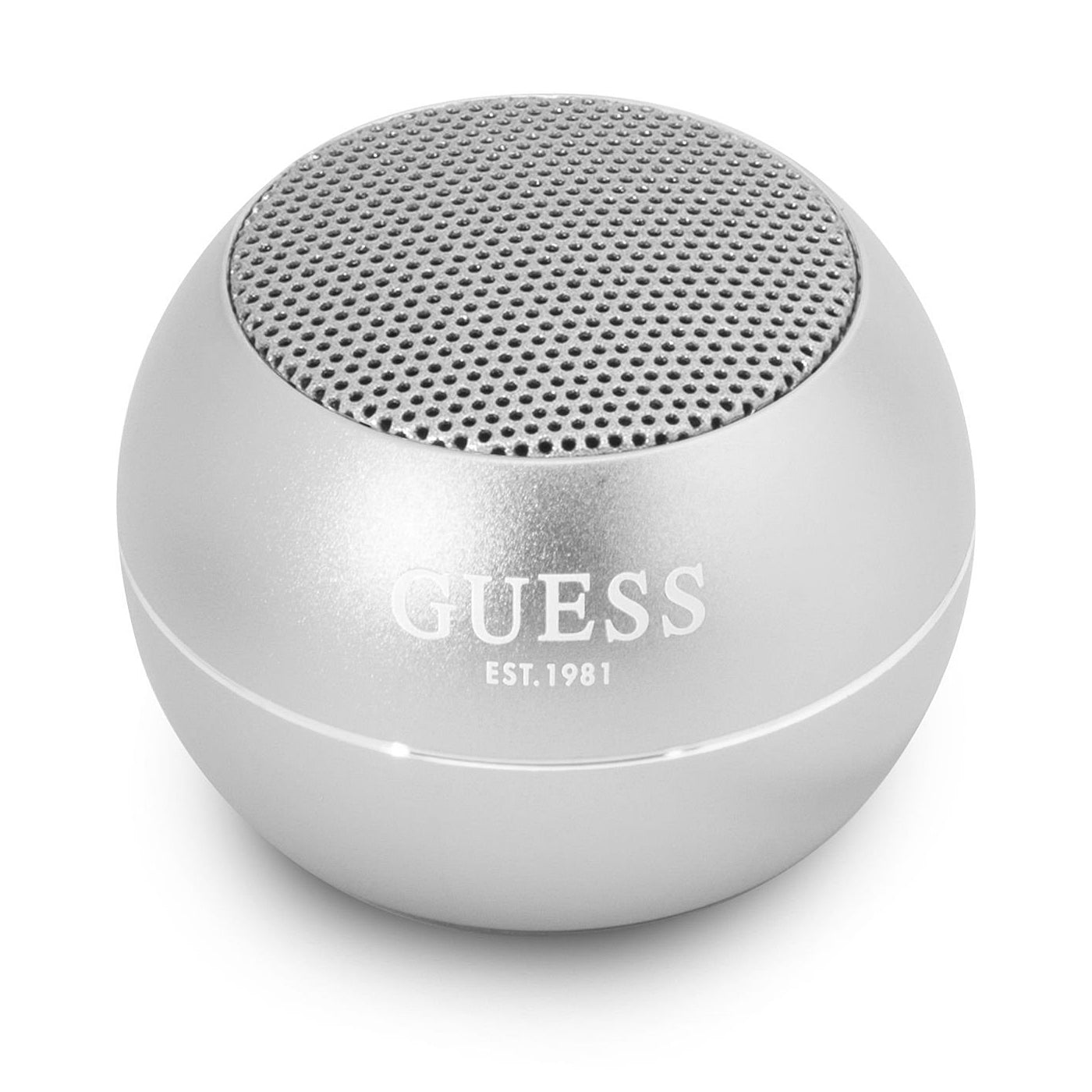 Bærbar Bluetooth-højttaler Guess, 3W, Sølvfarvet