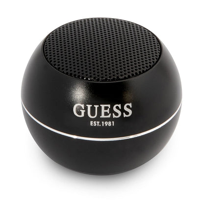 Bærbar Bluetooth-højttaler Guess, 3W, Sort