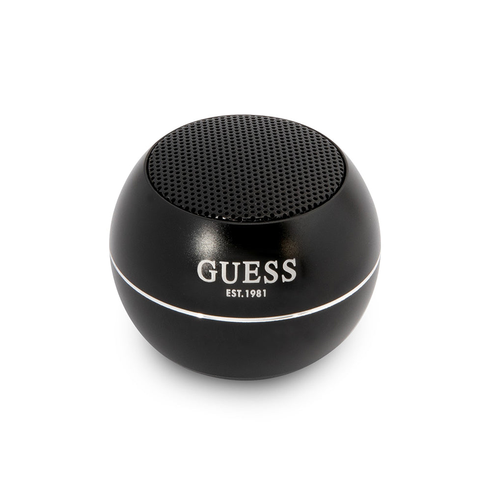 Bærbar Bluetooth-højttaler Guess, 3W, Sort