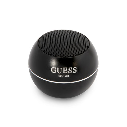 Bærbar Bluetooth-højttaler Guess, 3W, Sort