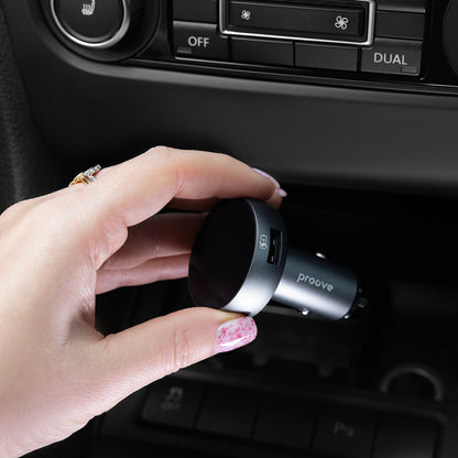 FM Bluetooth-modulator Proove, 1 x USB-A - 1 x USB-C - 1 x microSD FMSS30110003