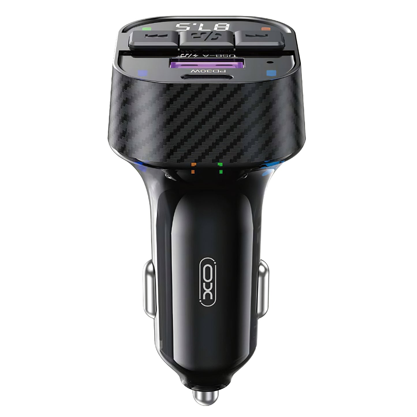 FM Bluetooth-modulator XO Design BCC17, 1 x USB-A - 1 x USB-C