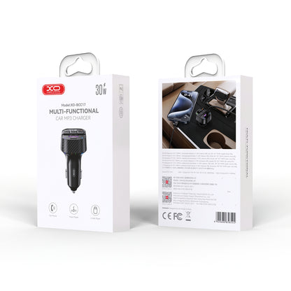 FM Bluetooth-modulator XO Design BCC17, 1 x USB-A - 1 x USB-C