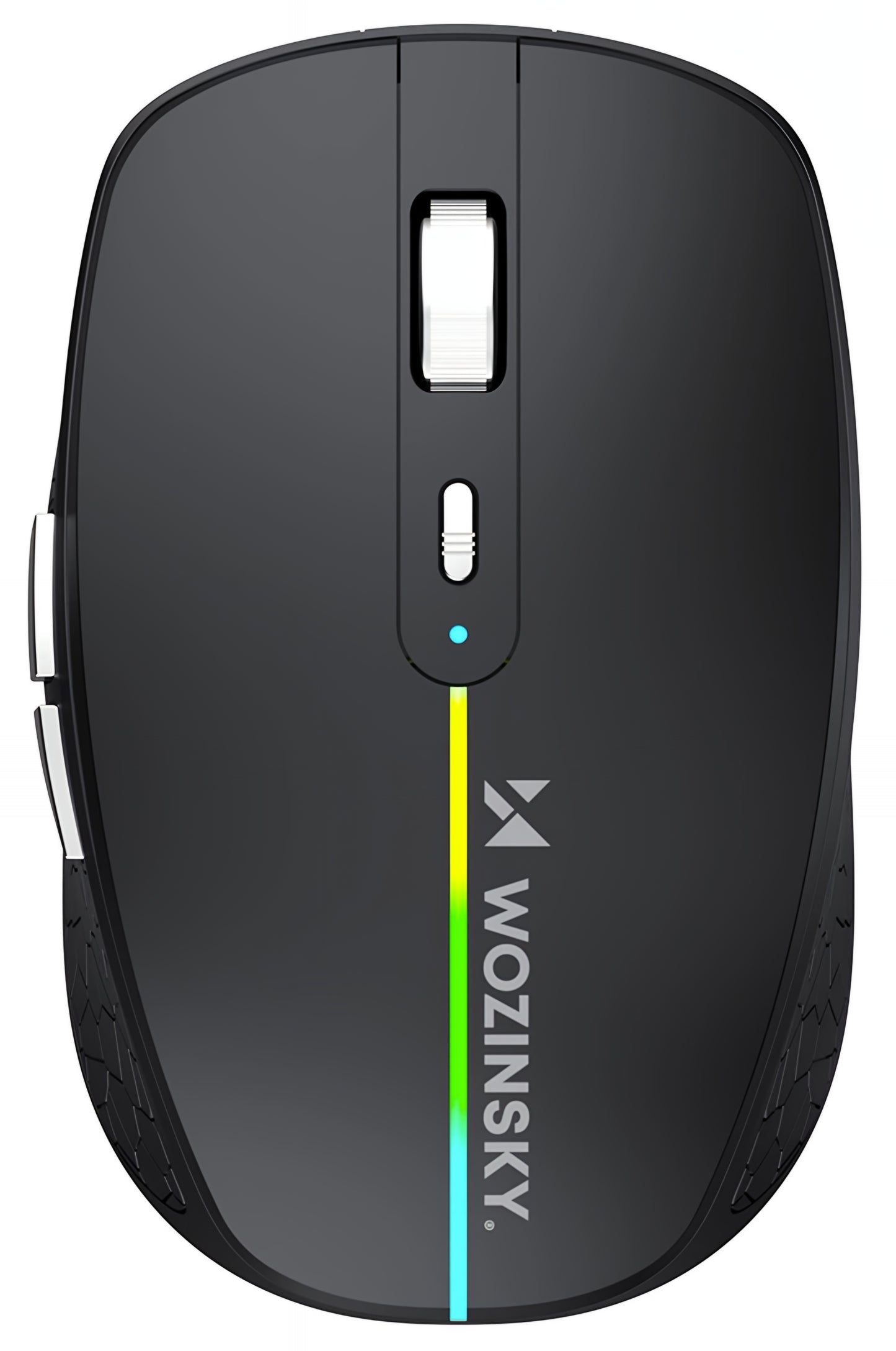 Trådløs Gaming Mus WZK WMGK-1132, 1600DPI, RGB, BT / Wi-Fi, Sort