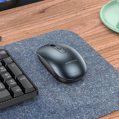 Trådløs mus Borofone BG13 Winner, 1600DPI, Grå