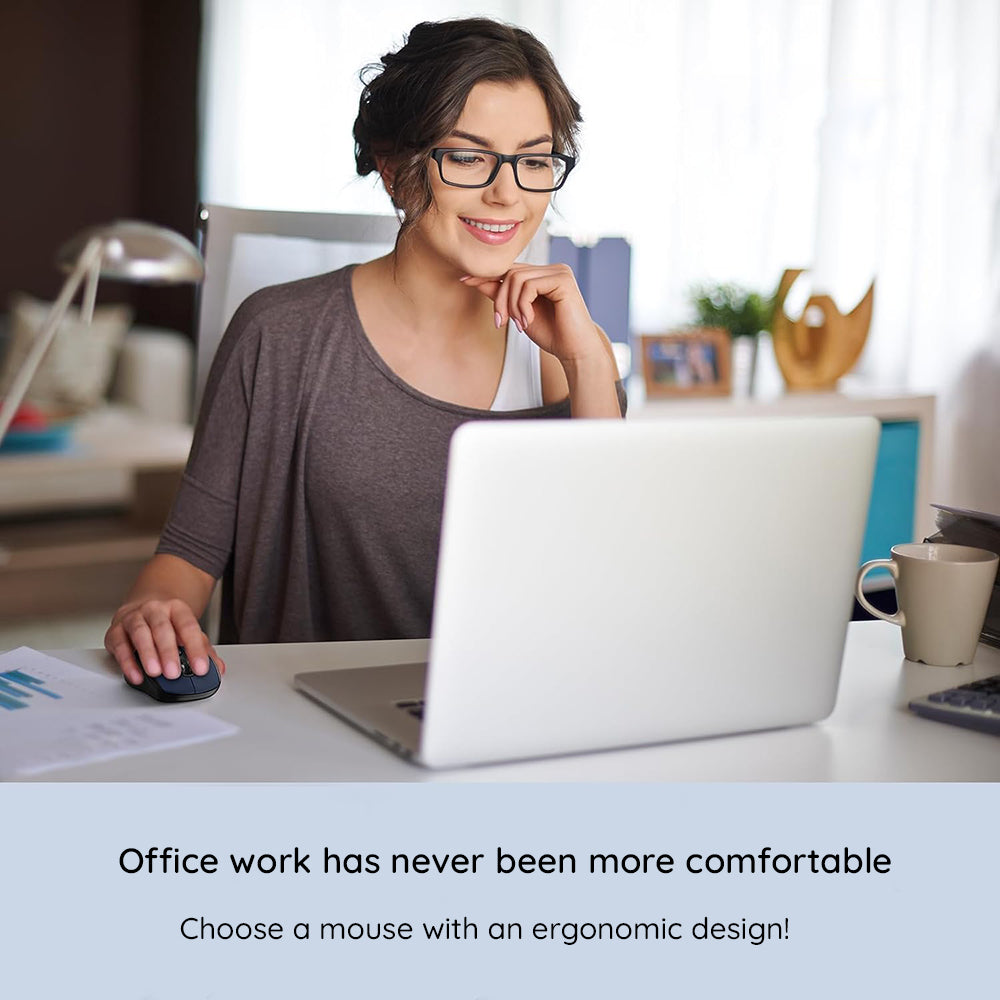 Trådløs mus HAVIT MS989GT, 800DPI - 1600DPI, Sort Rød