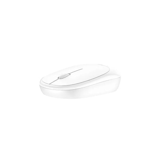 Trådløs mus HOCO DI04, 1200DPI, BT / Wi-Fi, Hvid