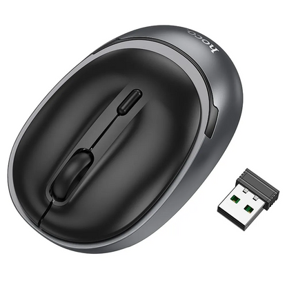 Trådløs Mus HOCO GM34, 1600DPI, BT / Wi-Fi, Sort