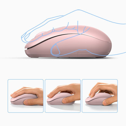 Trådløs Mus UGREEN MU105, 2400DPI, Pink