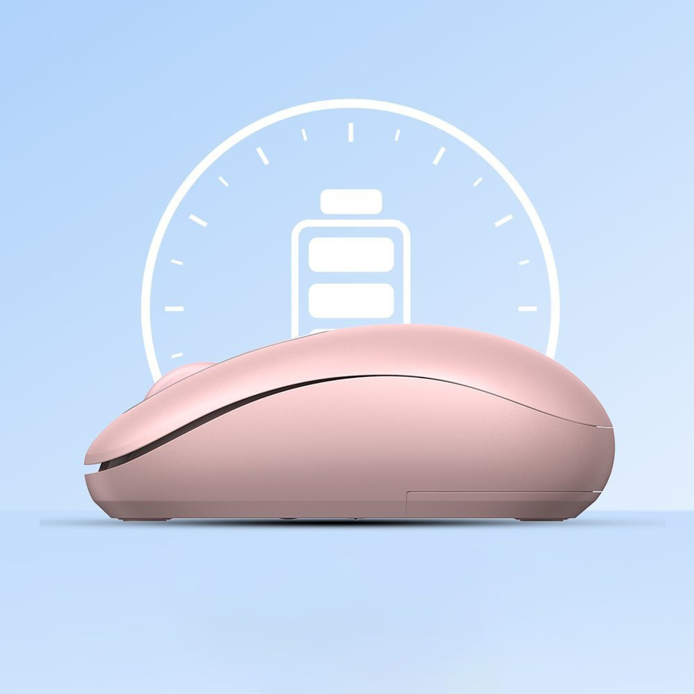 Trådløs Mus UGREEN MU105, 2400DPI, Pink
