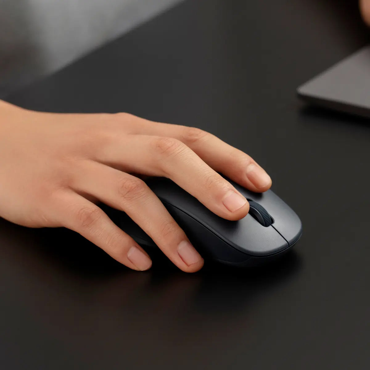 Xiaomi Dual-mode 2 Wireless Mouse, 1200DPI, BT / Wi-Fi, Black BHR8850GL