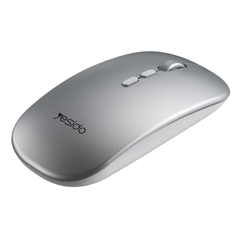 Trådløs mus Yesido KB15, 800DPI - 1600DPI, Sølv