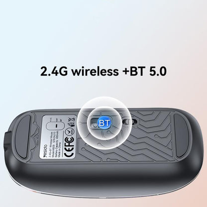 Trådløs mus Yesido KB29, 800DPI - 1600DPI, BT / Wi-Fi, Hvid