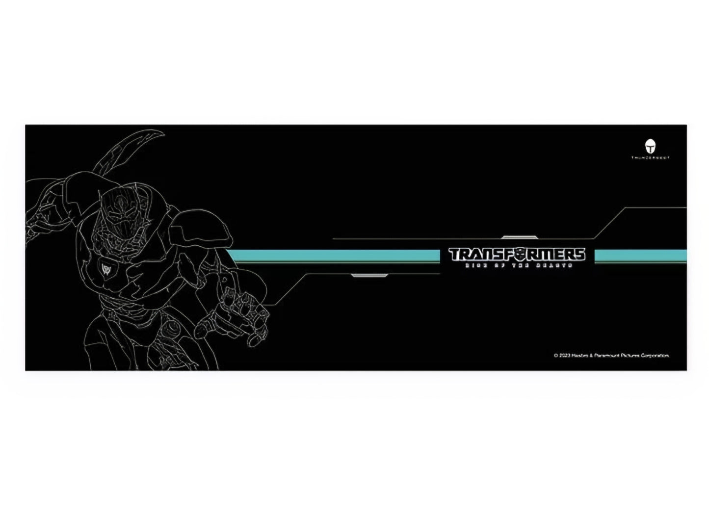 Gaming MousePad Thunderobot P1-950 TF, 950mm x 350mm x 3mm, Sort