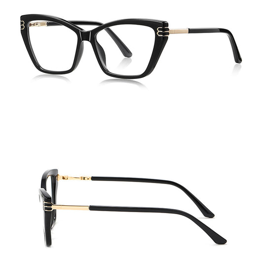 Dame Computerbriller Techsuit 2262, Anti-Blåt Lys, Sorte