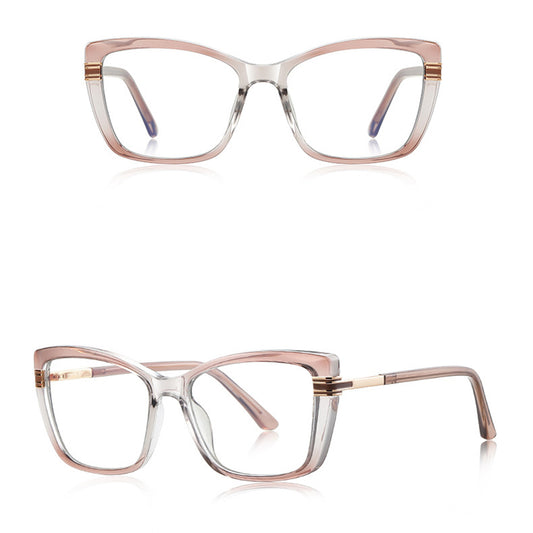 Dame Computerbriller Techsuit 2273, Anti-Blåt Lys, Lys Brun