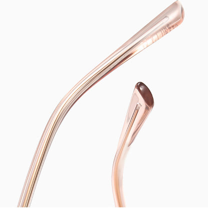 Computerbriller til kvinder Techsuit 82290, Anti-Blåt Lys, Gylden Rosa