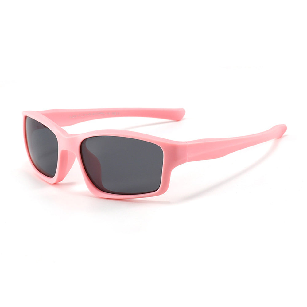 Børne Sport Solbriller Techsuit 8202-C22, Polariserede, Pink
