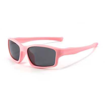 Børne Sport Solbriller Techsuit 8202-C22, Polariserede, Pink