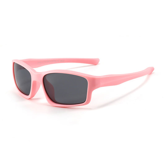 Børne Sport Solbriller Techsuit 8202-C22, Polariserede, Pink