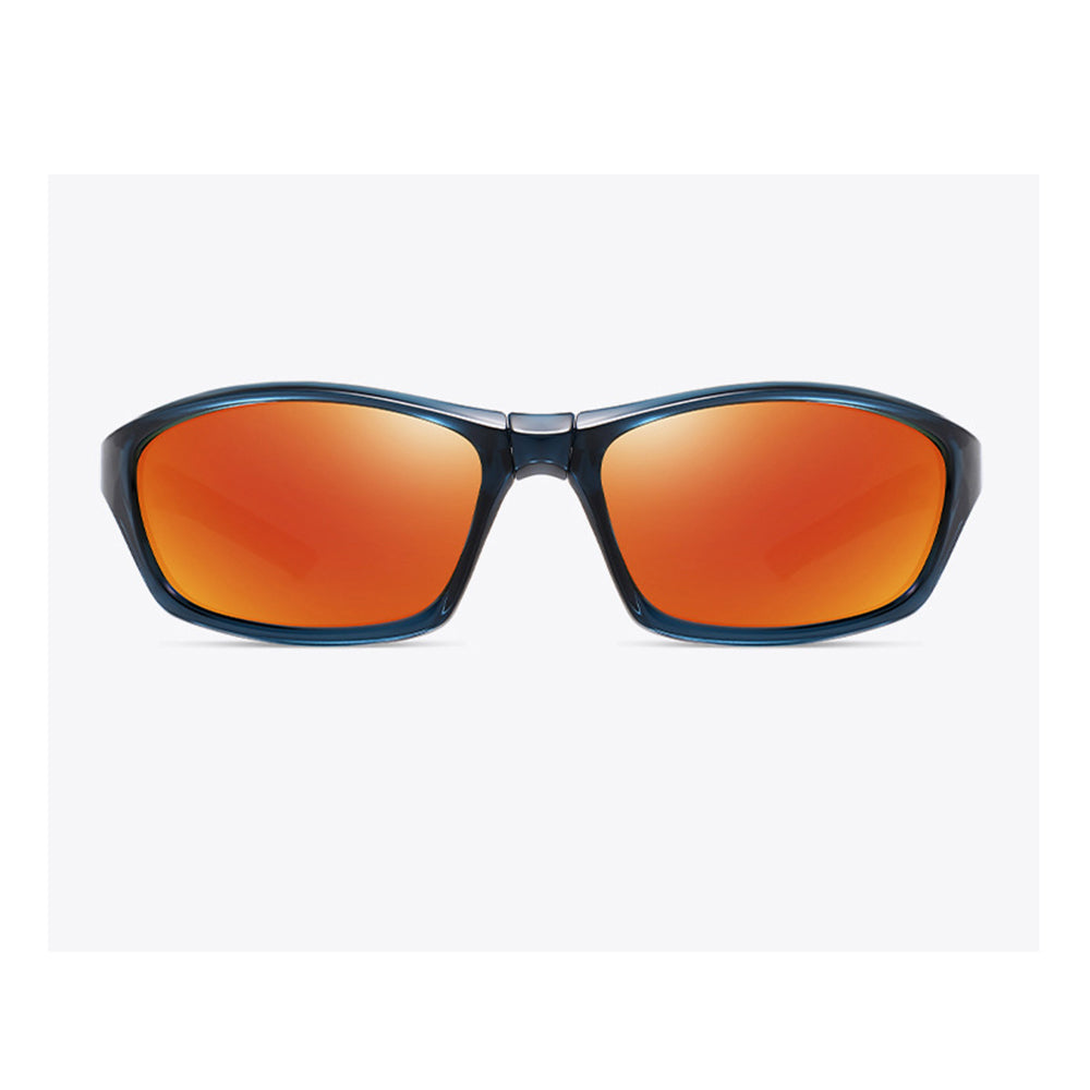 Unisex Techsuit 24101 Cycling Glasses, Polarized, Blue