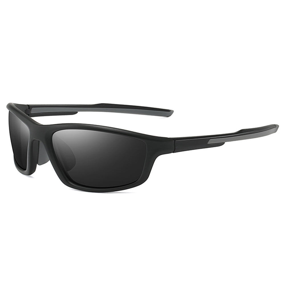 Unisex Cykelbriller Techsuit 3047, UV-beskyttelse, Sorte