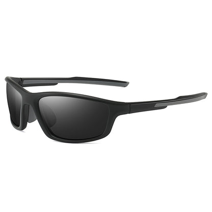 Unisex Cykelbriller Techsuit 3047, UV-beskyttelse, Sorte