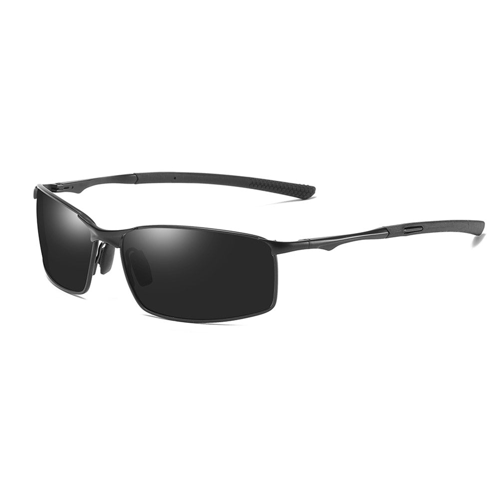 Herre Solbriller Techsuit 559, Polariserede, UV-beskyttelse, Sorte