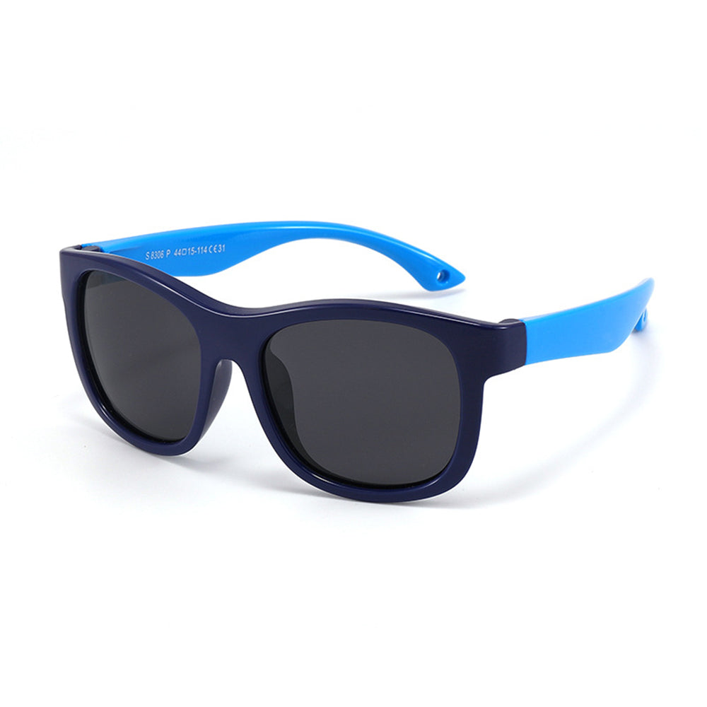 Techsuit Baby Solbriller 8306-C31, Polariserede, Sorte Blå