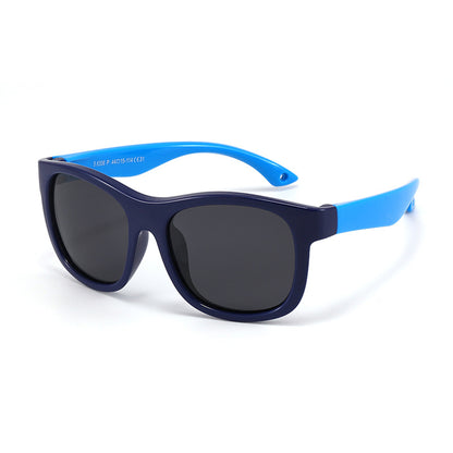 Techsuit Baby Solbriller 8306-C31, Polariserede, Sorte Blå