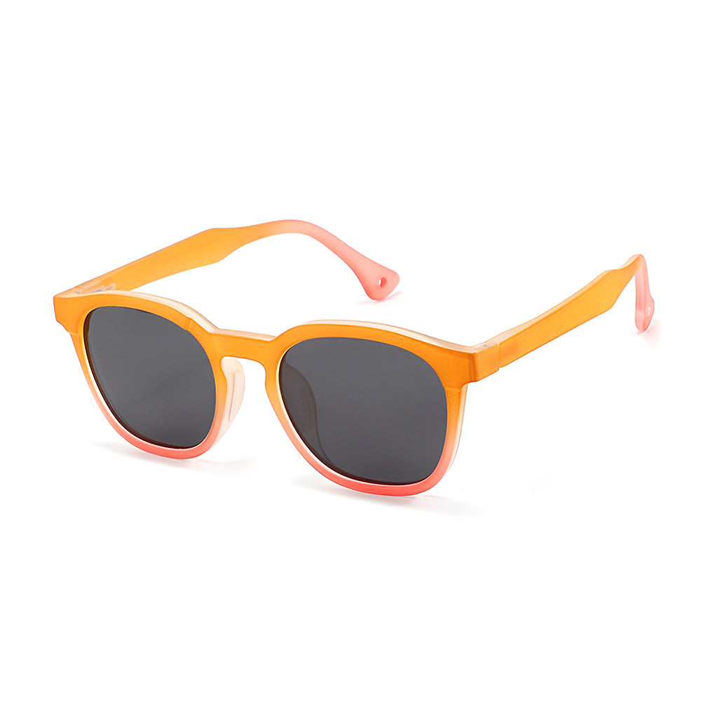 Børne Solbriller Techsuit 691, Polariserede, UV-beskyttelse, Orange