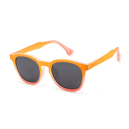 Børne Solbriller Techsuit 691, Polariserede, UV-beskyttelse, Orange