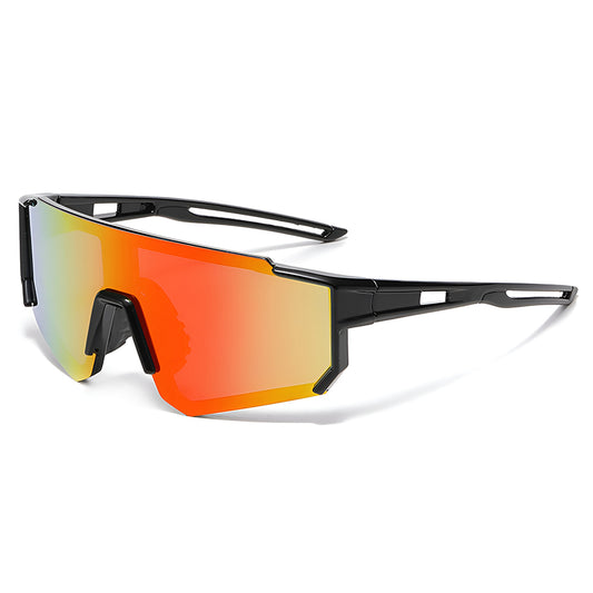 Børne Solbriller Techsuit R601, Polariserede, UV-beskyttelse, Sorte Orange Gule