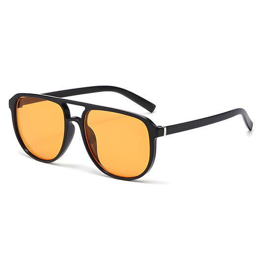 Dame Solbriller Techsuit 18266, Sorte Orange
