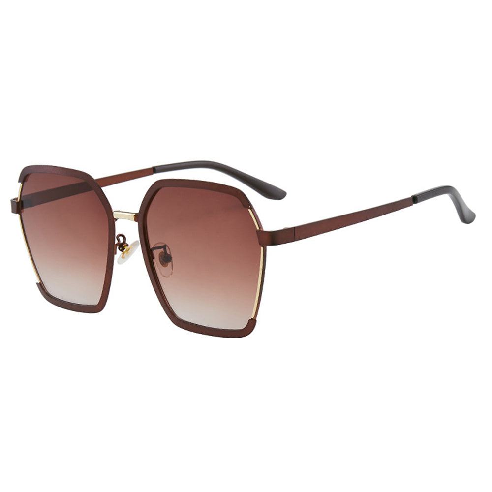 Techsuit 191 Women's Sunglasses, Polarized, UV Protection, Brown