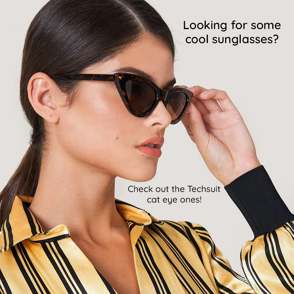 Dame Solbriller Techsuit 5040, Brun