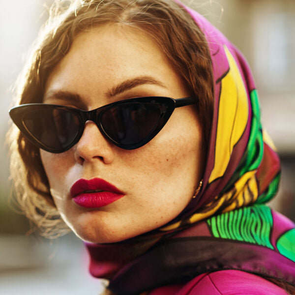 Dame Solbriller Techsuit 5040, Brun